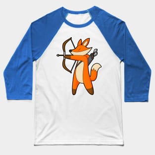 Fox as Archer with Arrow & Bow Baseball T-Shirt